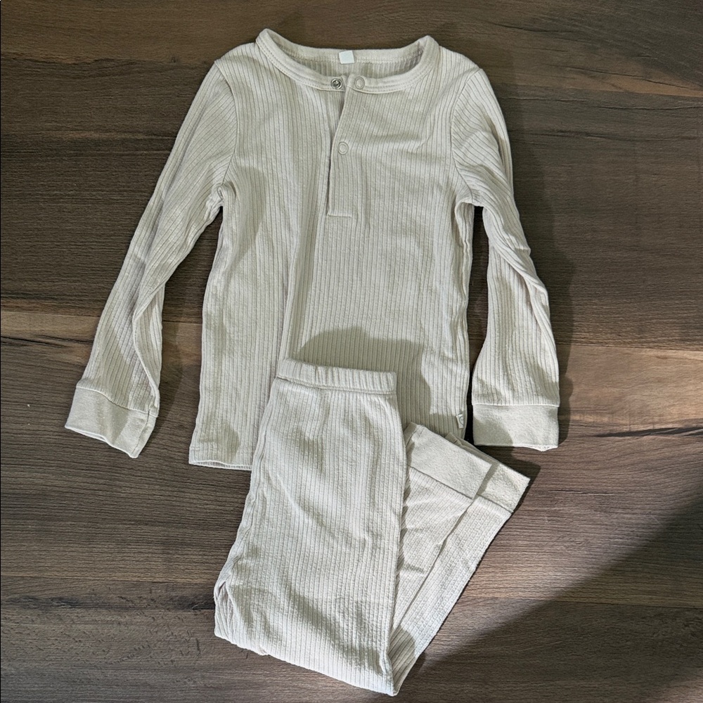 MORI 2-3Y Kids Cream Pajama Set
